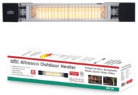 ATC ALFRESCO INFRARED HEATER 1800W C/W WALL BRACKET - Eurosales