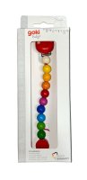 Goki Baby Dummy Chain Rainbow