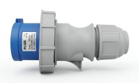 EBASEE CEE IP67 Plug Male 3X125A 230v Blue