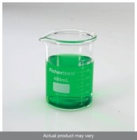 Beaker, Unknown size, Reusable Glass Heavy-Duty Low-Form