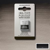 Winsor & Newton - Half Pan Ivory Black - Prof Water Colour - Series 1