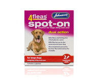 Johnson's 4-Fleas Large Dog Spot-On Drops x 1