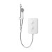 Aqualisa E2 APL Electric Shower with 3 Mode Handset 9.5kW Multifit in White E2W95
