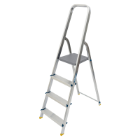 Werner, Stepladder High Handrail, 4 Tread