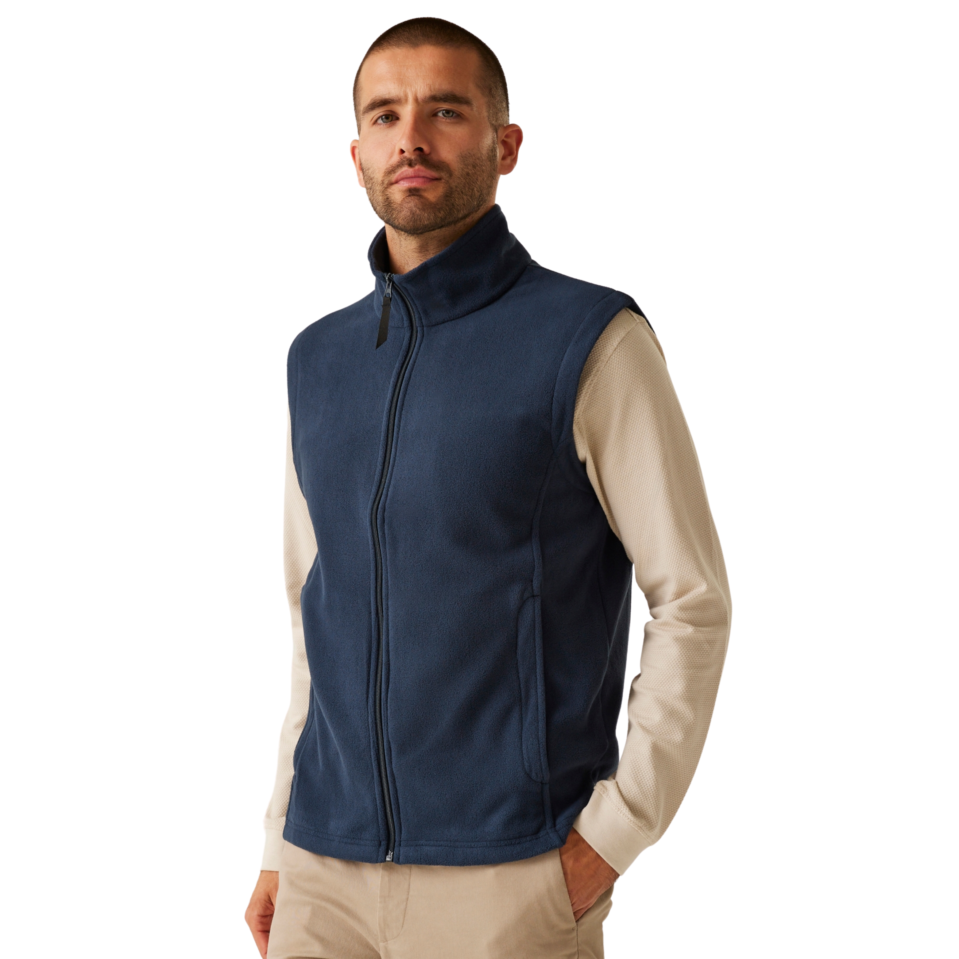 REGATTA MICRO FLEECE BODYWARMER, NAVY