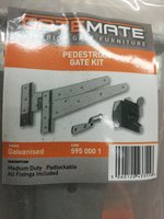 PEDESTRIAN GATE KIT GALVANISED
