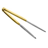 Portland Solid Brass 7 inch Straight Divider