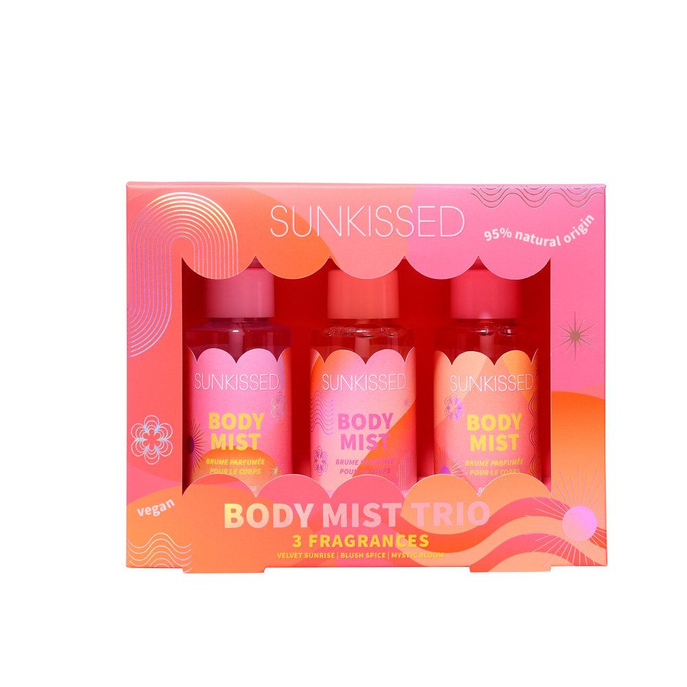 Sunkissed 3pcs Body Mist Gift Set
