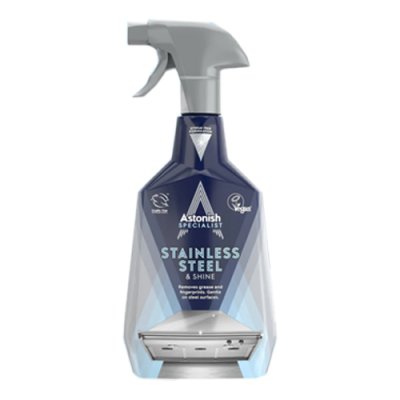 Astonish Premium Shower Stainless steel & Shine - 750ml