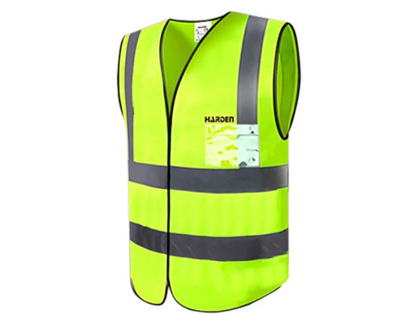 Harden 781002 XL Yellow EN471 HI-VIZ I.D. Vest