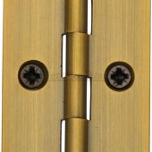 HG99-120-AT - Heritage Brass Hinge Brass 2 1/2 x 1 3/8 Antique Brass Finish