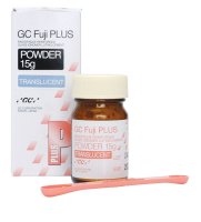 GC Fuji Plus Powder Transparent - 15g Transparent - DMI Dental Supplies Ireland - Next Day Delivery