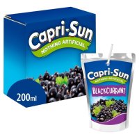 Carton Capri Sun Blackcurrant 40 x 200ml