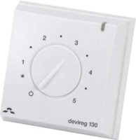 DEVIREG 130 FLOOR SENSING THERMOSTAT,MANUAL, SURFACE