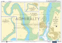 ADMIRALTY Small Craft Chart - 5602.19 River Tamar, Bull Point to Neal Point