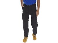 BEESWIFT Super Click Standard Weight Work Trousers Black