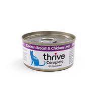 Thrive Cat Can - 100% Complete Chicken & Liver 75g x 6