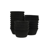 BULK PACKED: PROFESSIONAL MUFFIN CASES - BLACK 500pk