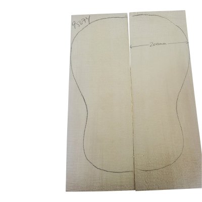 Guitar Front Yellow Cedar Selected