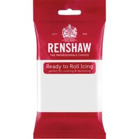 red packet of renshaw ready to roll icing fondant white