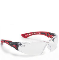 Bolle Rush+ Clear Anti-scratch, Anti-fog, Platinum glasses