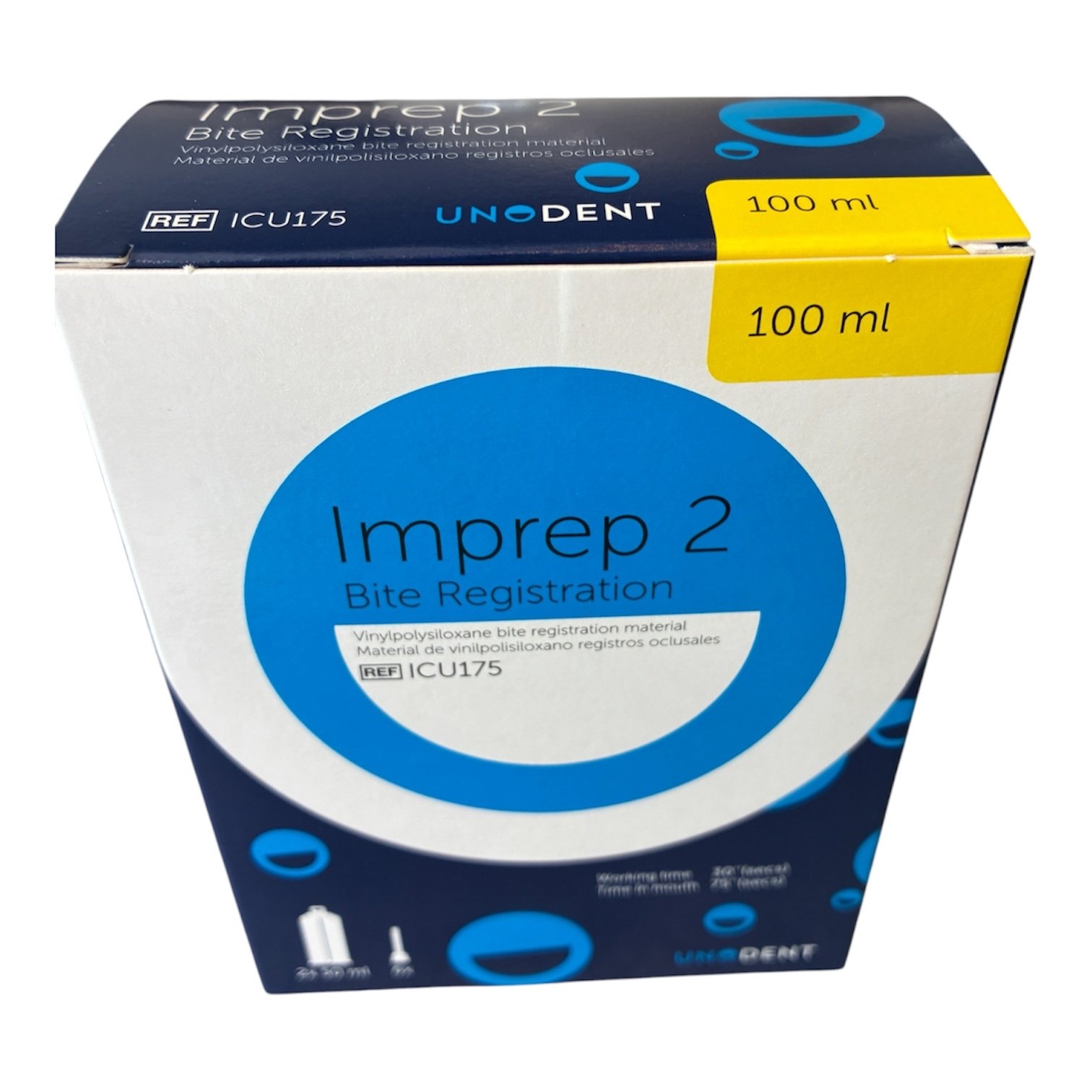 Unodent Imprep 2 AC Bite Registration Material Wash - Fast Set 
