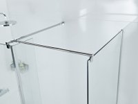 Tucker French Wet Room Side Panel Brace Kit (use with V2INBBK4590) Round - 8/10mm