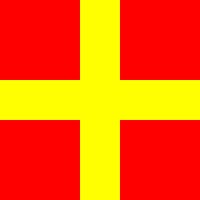 Code Flag R 1.5 Yard