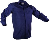 Long Sleeved Polycotton Pit Shirt
