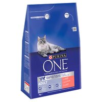 Purina One Adult Cat - Salmon & Whole Grains 3kg x 1
