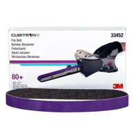 3M™ Cubitron™ Ii File Belt 786F, 20 Mm X 520 Mm, 80+, Pn33452