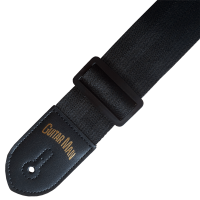 Guitarman Standard 2" Guitar Strap Woven Black