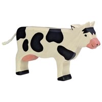 Holztiger Cow - Black, Standing