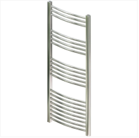 1200X500 Chrome Straight Towel Warmer