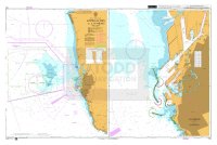 ADMIRALTY Chart - 119 Approaches to Livorno