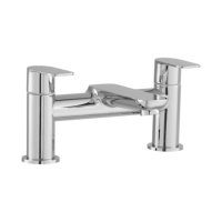 Tucker French Bursea Bath Filler Tap (Two Taphole) Chrome