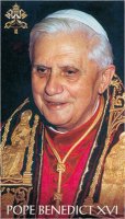 Medal & Leaflet/Pope Benedict 16th   (7142/POPE)
