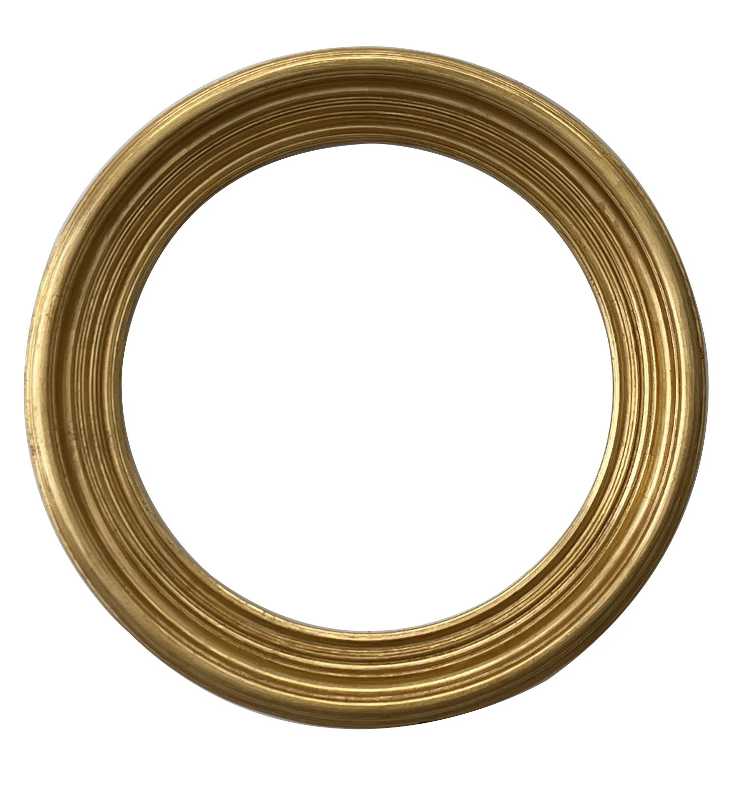 Aries Round Bevelled 68cm Mirror Country Gold