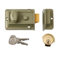 YALE 60MM BRASS NIGHTLATCH
