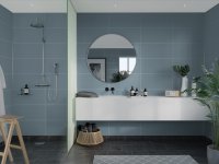 FIBO - DUSTY BLUE - EXTRA MATT - 60CM X 30CM
