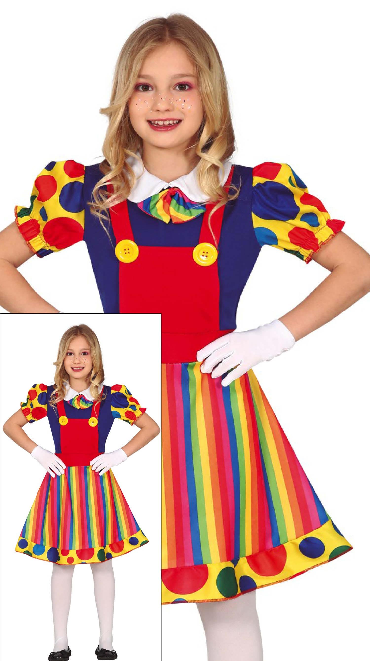 Clown Children 3 4 Yrs