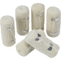 HYPABAND CREPE COTTON BANDAGE 10CM X 4.5M PACK 6