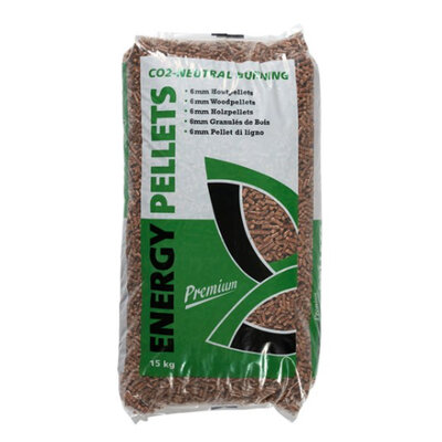 Premium Energy Wood Pellets - 15Kg