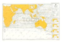 ADMIRALTY Routeing Chart - 5126(8) Indian Ocean (August)