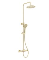 LIVING DRENCH SHOWER BRUSHED GOLD