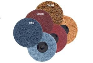 CLEAN FINISH QUICK CHANGE DISCS 25pk COARSE