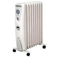 2KW OIL FREE COLUMN RADIATOR COMPLETE WITH TIMER