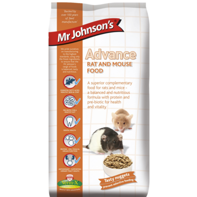 Mr Johnsons Advance Rat & Mouse 750g