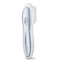 Lice Comb includes a cleaning brush and protective cap.