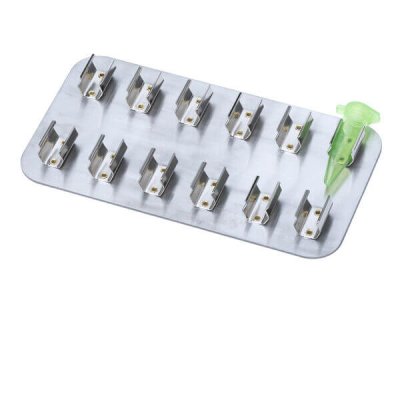 1 Clip Plate for 12 each 10-13mm tubes